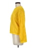 MICHAEL Michael Kors 100% Cotton Yellow Pullover Sweater Size M (estimated) - photo 5