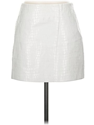 Alice + Olivia Faux Leather Skirt (view 1)