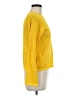 MICHAEL Michael Kors 100% Cotton Yellow Pullover Sweater Size M (estimated) - photo 4