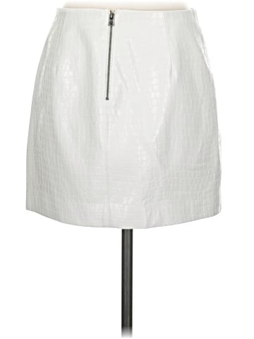 Alice + Olivia Faux Leather Skirt (view 2)