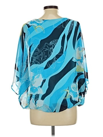 JM Collection Long Sleeve Blouse (view 2)