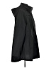 Coldwater Creek 100% Polyester Solid Black Raincoat Size L - photo 4