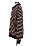 Lioness Stripes Burgundy Pullover Sweater Size S - photo 5