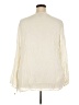 Notations 100% Rayon Ivory Long Sleeve Blouse Size 2X - photo 2