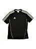 Adidas 100% Polyester Black Active T-Shirt Size M (kids) - photo 1