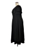 Unbranded Solid Black Cocktail Dress Size XXL - photo 5