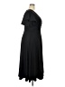 Unbranded Solid Black Cocktail Dress Size XXL - photo 4