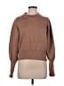 French Connection Solid Brown Pullover Sweater Size M - photo 1