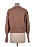 French Connection Solid Brown Pullover Sweater Size M - photo 2