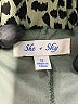 She + Sky 100% Polyester Animal Print Green Shorts Size S - photo 3