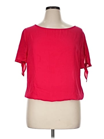 New York & Company Short Sleeve Top (view 1)