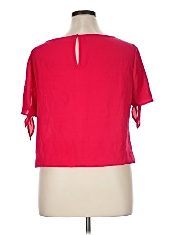 New York & Company Short Sleeve Top (view 2)