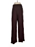 Zara Solid Burgundy Dress Pants Size M - photo 2