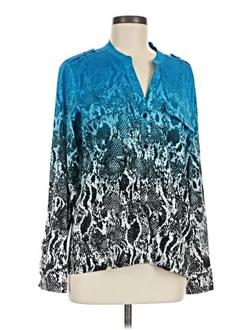 Calvin Klein Long Sleeve Blouse (view 1)
