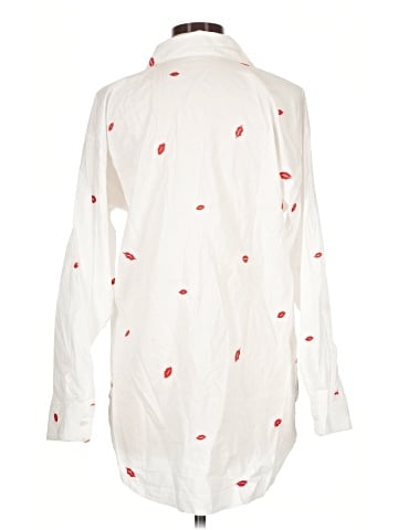 Ann Taylor LOFT Long Sleeve Button-Down Shirt (view 2)