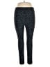 Athleta Animal Print Black Leggings Size XL - photo 1