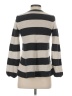 Ann Taylor LOFT 100% Cotton Stripes Gray Pullover Sweater Size XS - photo 2