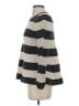 Ann Taylor LOFT 100% Cotton Stripes Gray Pullover Sweater Size XS - photo 5
