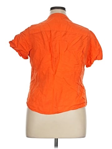 Ashley Stewart Short Sleeve Blouse (view 2)
