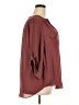 Torrid Burgundy 3/4 Sleeve Blouse Size 3X Plus (3) - photo 4