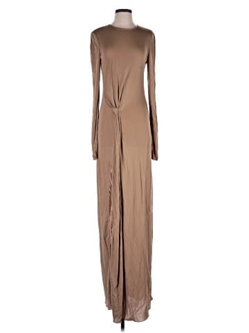 Saint Laurent Jersey Knot Maxi Dress (view 1)