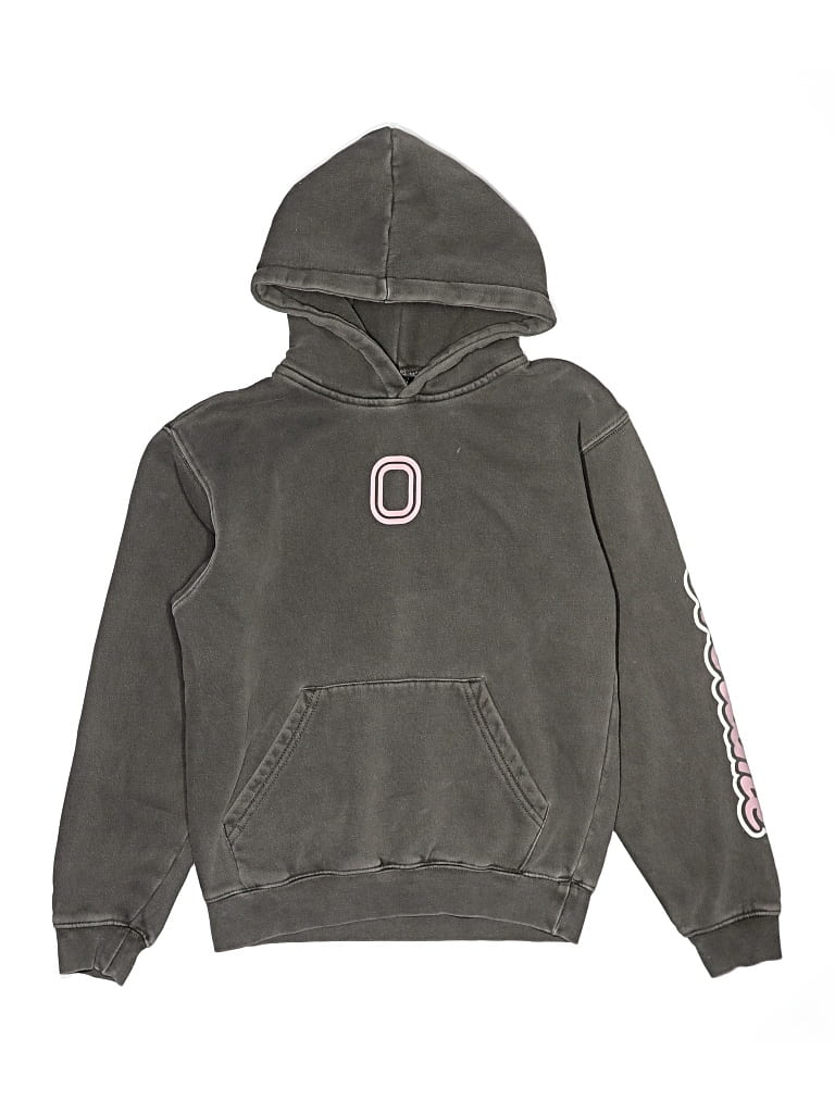 Pre-owned Overtime Kids' Pullover Hoodie In Gray