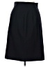 Bill Burns Solid Black Formal Skirt Size 10 - photo 1