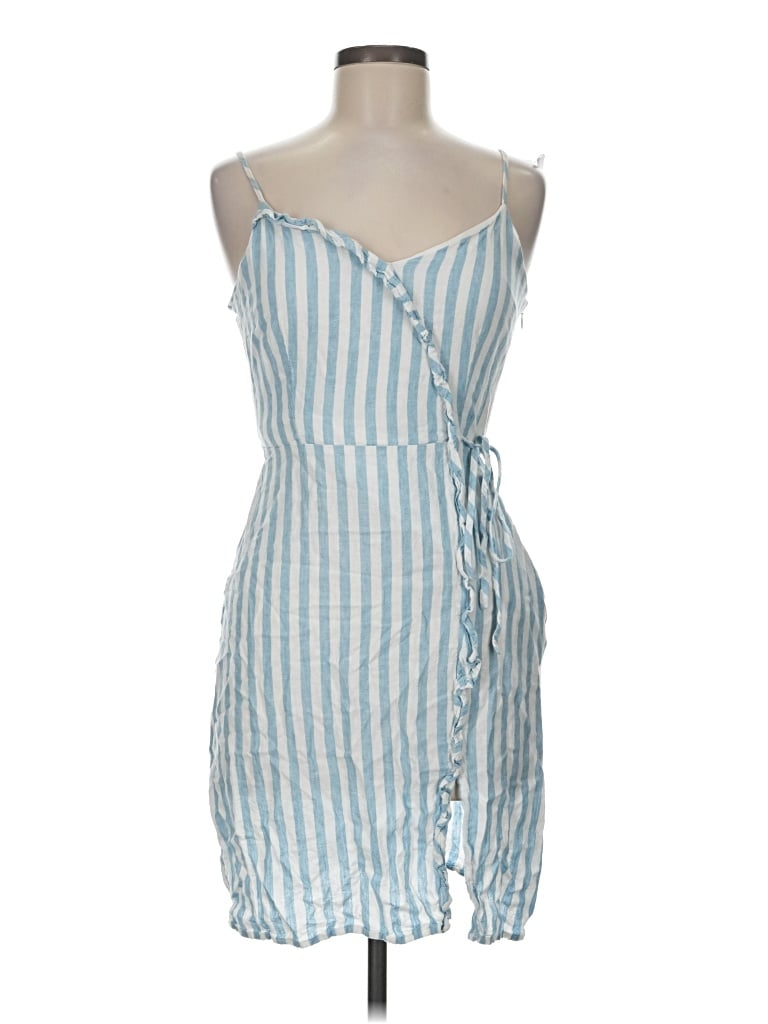 Pre-owned Modcloth Casual Dress In Blue