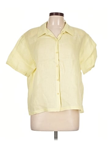 Eileen Fisher Short Sleeve Blouse (view 1)