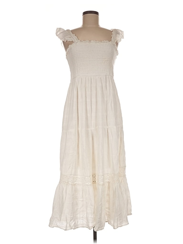 Pre-owned B.o.g. Collective Casual Dress In Ivory