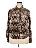 Unbranded Brown Long Sleeve Blouse Size XXL - photo 1