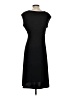 Lux 100% Polyester Solid Black Cocktail Dress Size S - photo 2