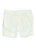 Uniqlo 100% Polyester Solid Ivory Shorts Size L - photo 1