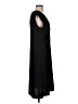 Lux 100% Polyester Solid Black Cocktail Dress Size S - photo 4
