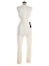 Bebe Solid Ivory Jumpsuit Size 6 - photo 2
