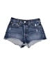 Levi's Blue Denim Shorts Size 27 waist - photo 1