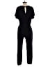 Double Zero Solid Black Jumpsuit Size M - photo 2