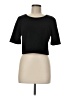 Express Outlet Black Short Sleeve Top Size M - photo 1