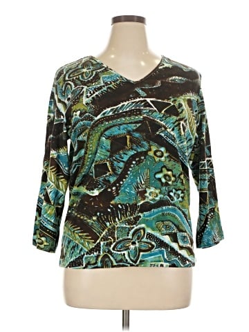 Additions by Chico's 3/4 Sleeve Top (view 1)