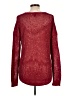 DKNY Jeans Metallic Red Pullover Sweater Size L - photo 2