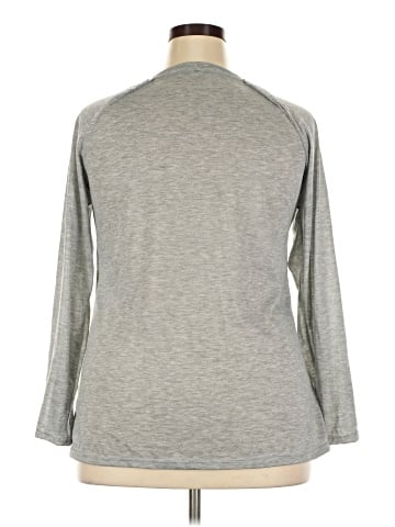 Unbranded 3/4 Sleeve T-Shirt (view 2)