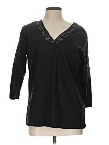 Basic Editions 3/4 Sleeve Top (view 1)