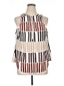 Apt. 9 100% Polyester Brown Sleeveless Blouse Size XL - photo 1
