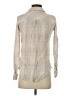 Mudd Ivory Long Sleeve Blouse Size XS - photo 2