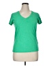Universal Thread 100% Cotton Green Short Sleeve T-Shirt Size XL - photo 1