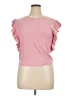 Assorted Brands Pink Short Sleeve Top Size XL - photo 1