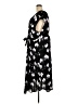 Ellos 100% Polyester Floral Black Casual Dress Size 28 - photo 5