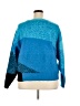 DKNY Jeans Color Block Blue Pullover Sweater Size 2X - photo 2