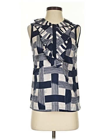 Tory Burch Sleeveless Silk Top (view 1)
