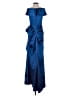 Xscape Blue Cocktail Dress Size 4 - photo 2